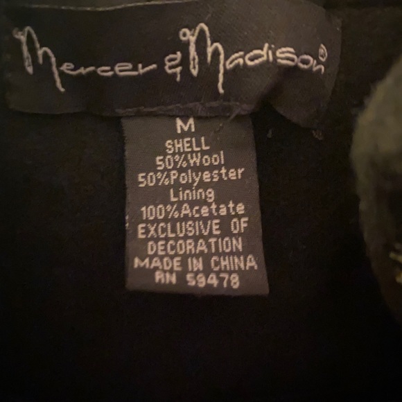 Mercer and Madison short peacoat - Picture 5 of 5